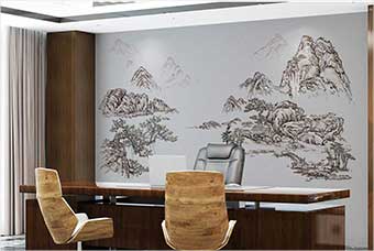 森佰汇航空纤维墙咔(山水之间)